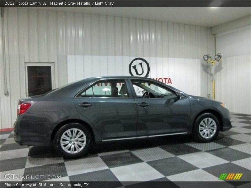 Magnetic Gray Metallic / Light Gray 2012 Toyota Camry LE