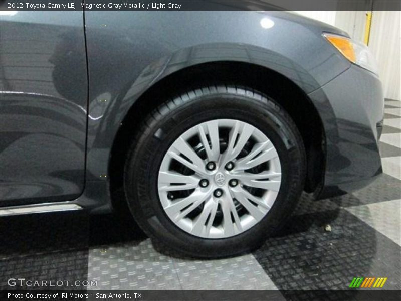 Magnetic Gray Metallic / Light Gray 2012 Toyota Camry LE