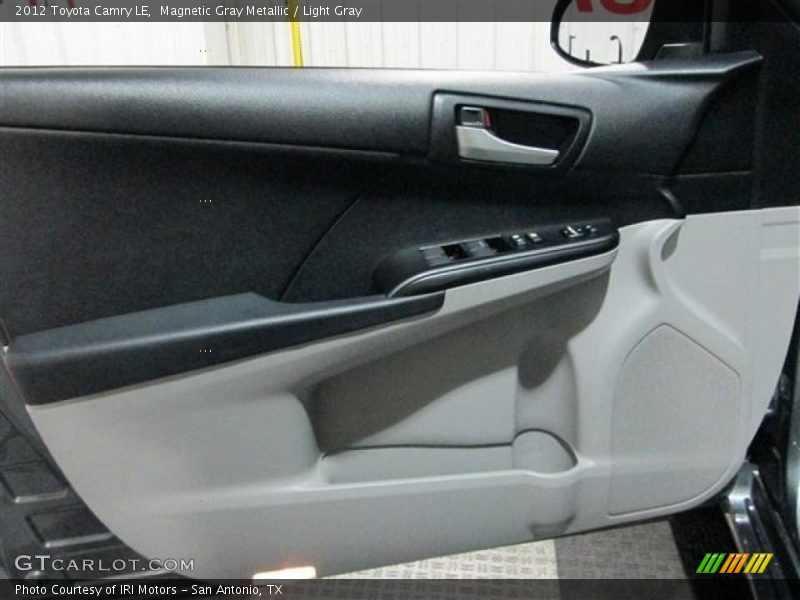 Magnetic Gray Metallic / Light Gray 2012 Toyota Camry LE