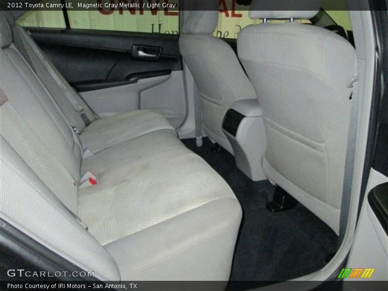Magnetic Gray Metallic / Light Gray 2012 Toyota Camry LE