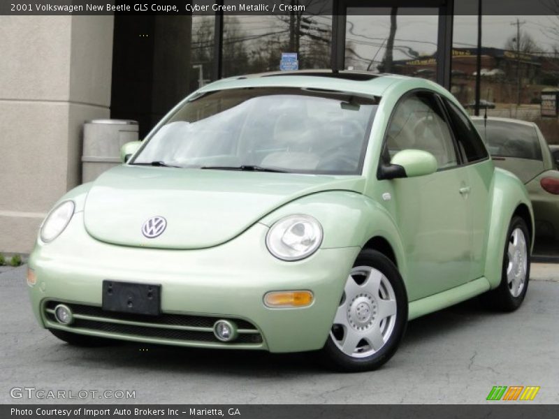 Front 3/4 View of 2001 New Beetle GLS Coupe