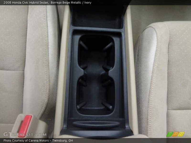 Borrego Beige Metallic / Ivory 2008 Honda Civic Hybrid Sedan