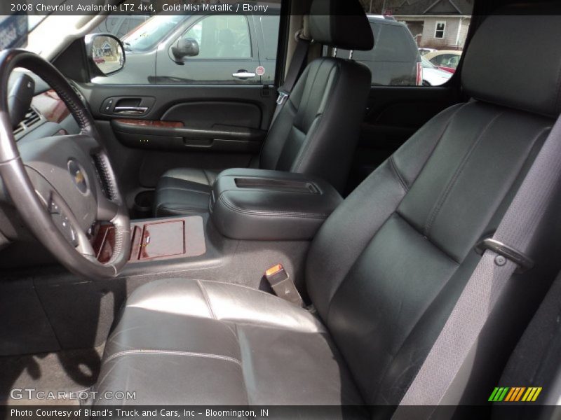 Gold Mist Metallic / Ebony 2008 Chevrolet Avalanche LTZ 4x4