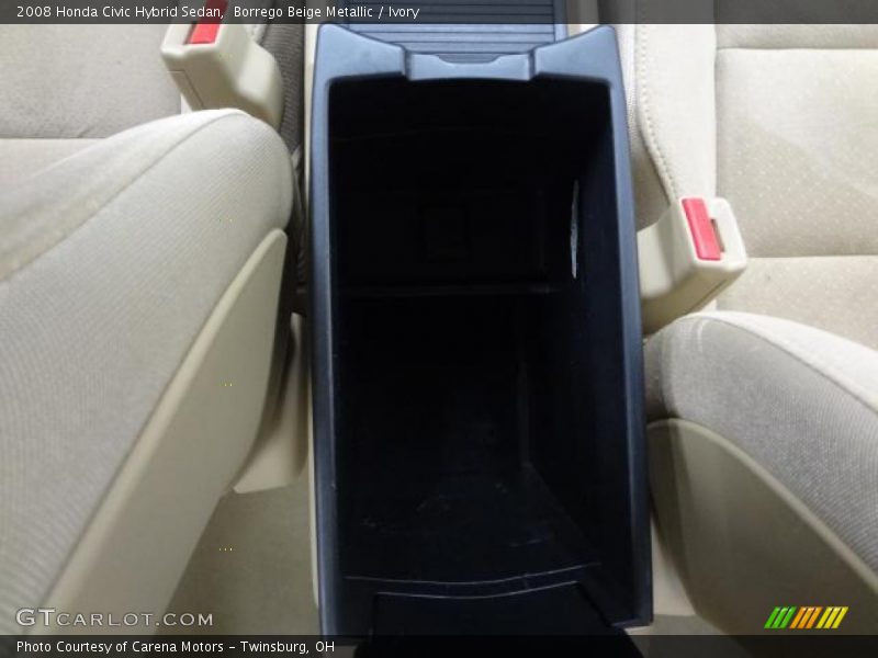 Borrego Beige Metallic / Ivory 2008 Honda Civic Hybrid Sedan