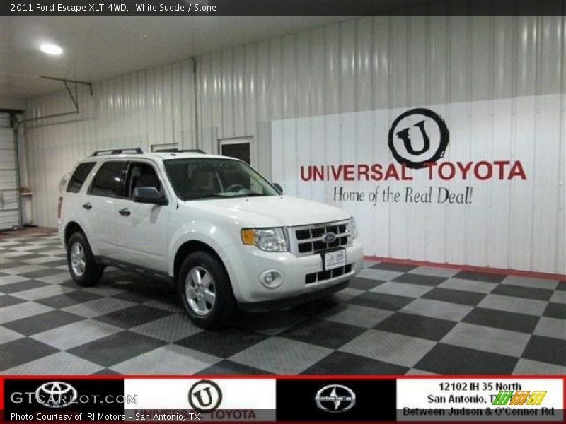 White Suede / Stone 2011 Ford Escape XLT 4WD
