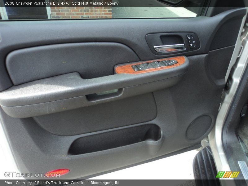 Gold Mist Metallic / Ebony 2008 Chevrolet Avalanche LTZ 4x4