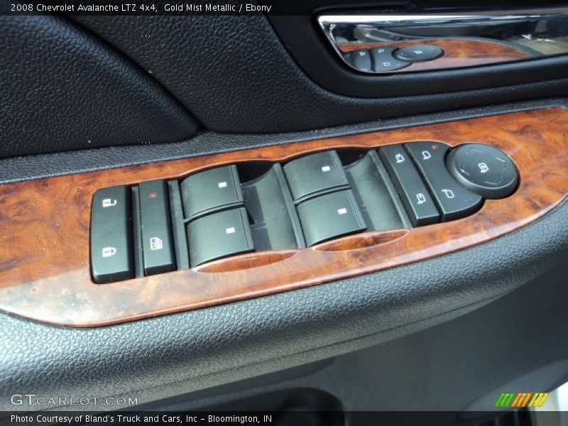 Gold Mist Metallic / Ebony 2008 Chevrolet Avalanche LTZ 4x4