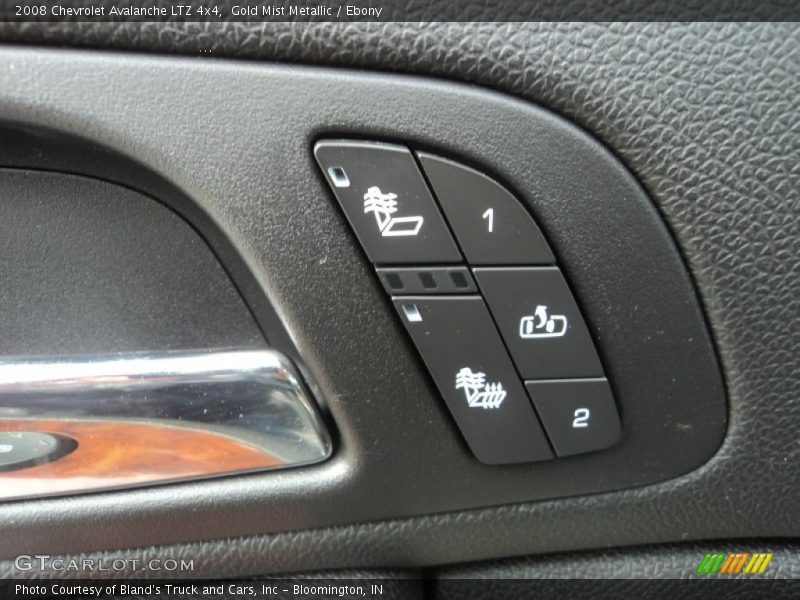 Gold Mist Metallic / Ebony 2008 Chevrolet Avalanche LTZ 4x4