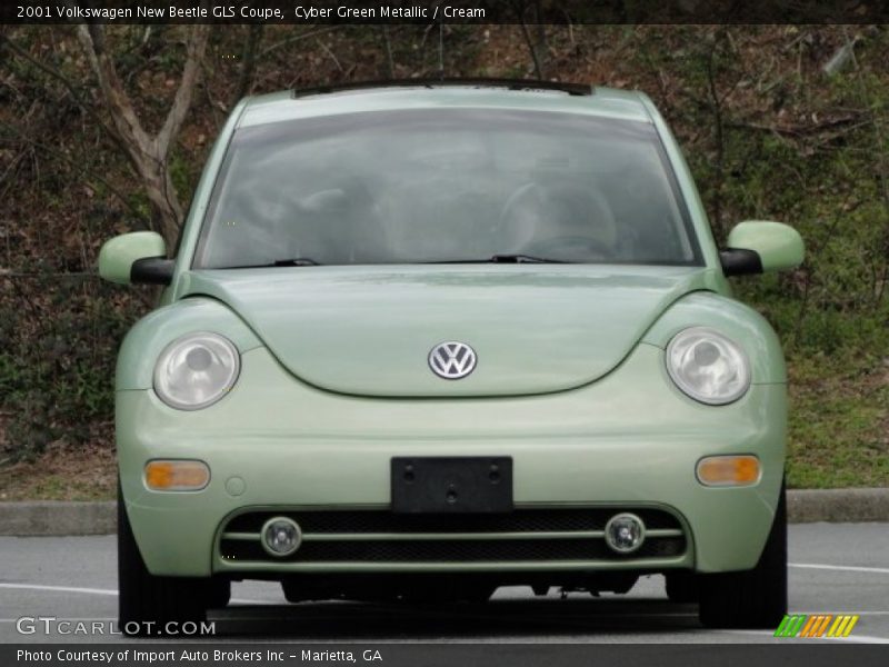 Cyber Green Metallic / Cream 2001 Volkswagen New Beetle GLS Coupe