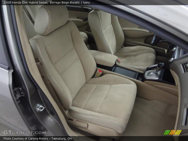 Borrego Beige Metallic / Ivory 2008 Honda Civic Hybrid Sedan