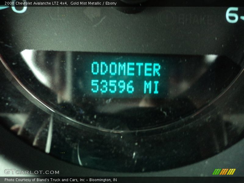 Gold Mist Metallic / Ebony 2008 Chevrolet Avalanche LTZ 4x4