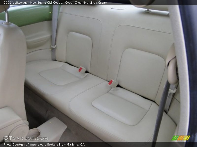 Rear Seat of 2001 New Beetle GLS Coupe