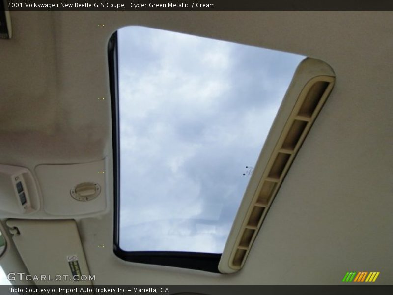 Sunroof of 2001 New Beetle GLS Coupe