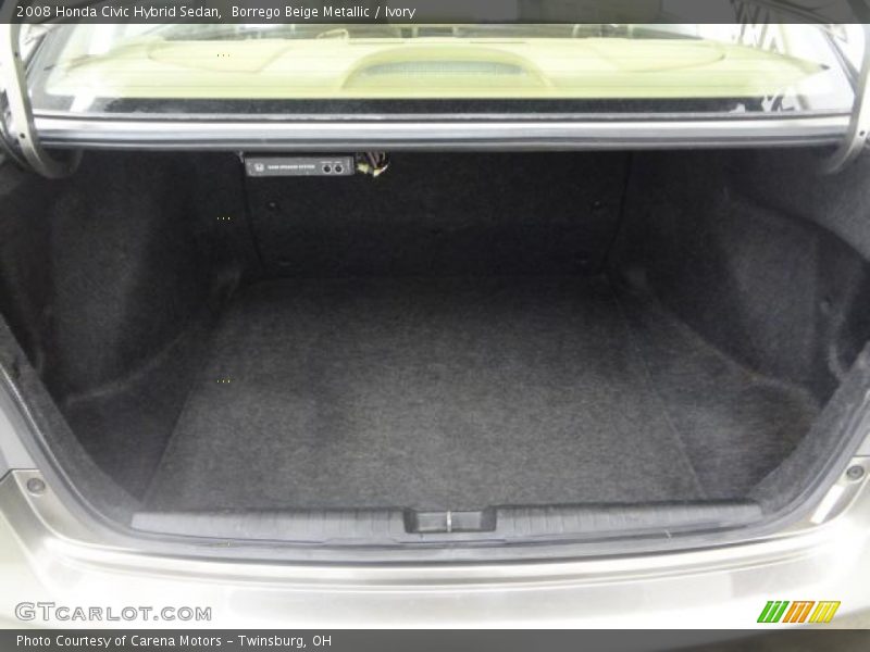 Borrego Beige Metallic / Ivory 2008 Honda Civic Hybrid Sedan