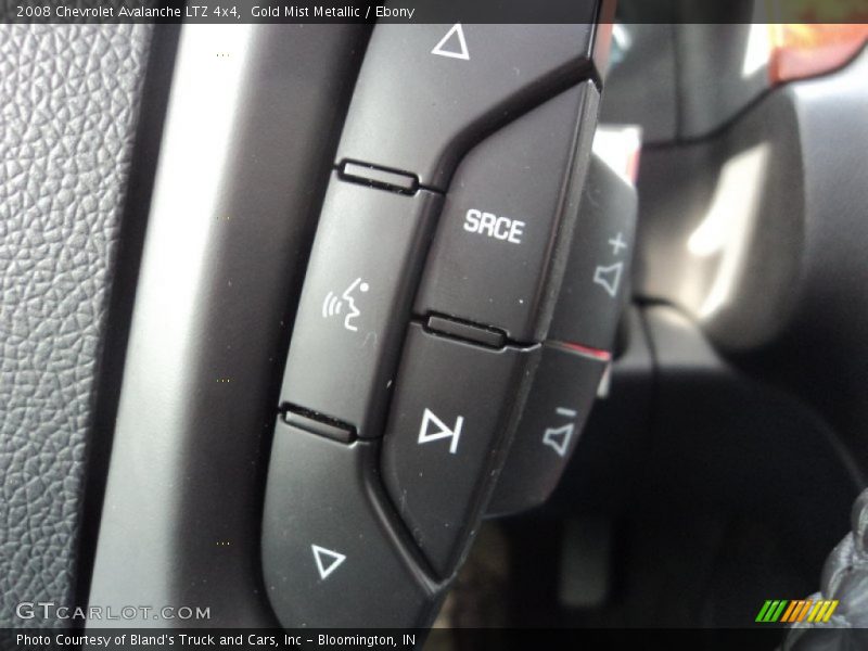 Gold Mist Metallic / Ebony 2008 Chevrolet Avalanche LTZ 4x4