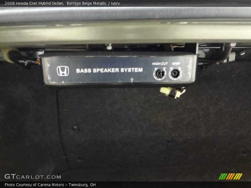 Borrego Beige Metallic / Ivory 2008 Honda Civic Hybrid Sedan