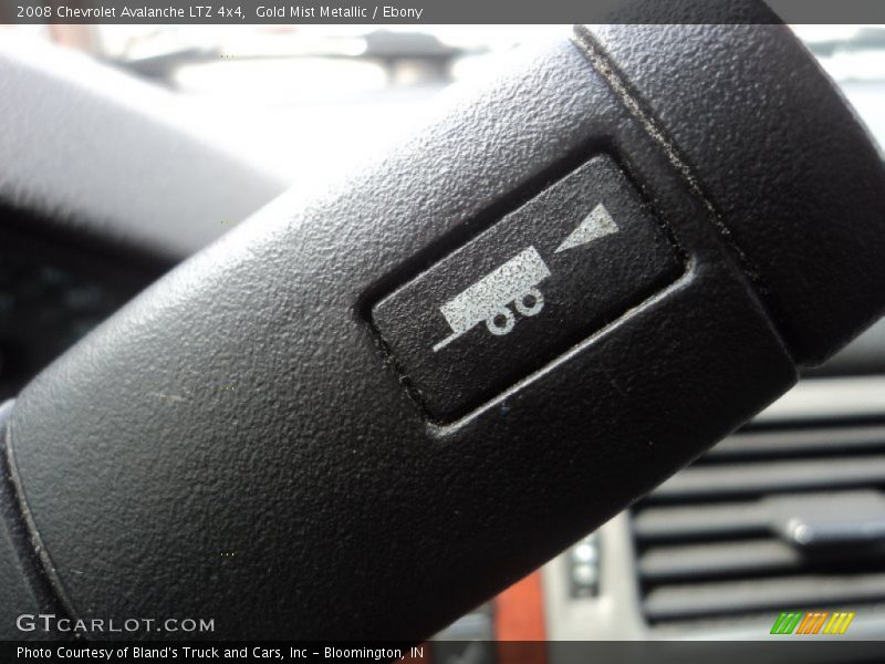 Gold Mist Metallic / Ebony 2008 Chevrolet Avalanche LTZ 4x4