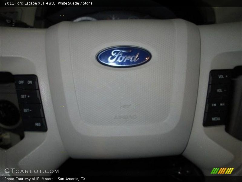 White Suede / Stone 2011 Ford Escape XLT 4WD