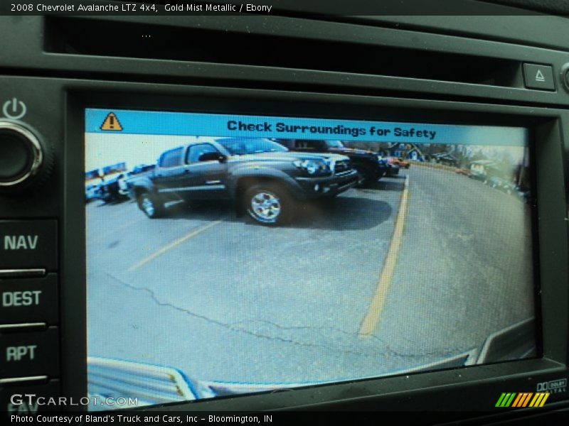 Gold Mist Metallic / Ebony 2008 Chevrolet Avalanche LTZ 4x4