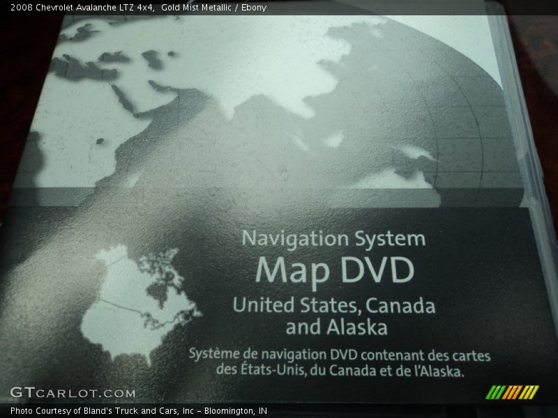 Gold Mist Metallic / Ebony 2008 Chevrolet Avalanche LTZ 4x4