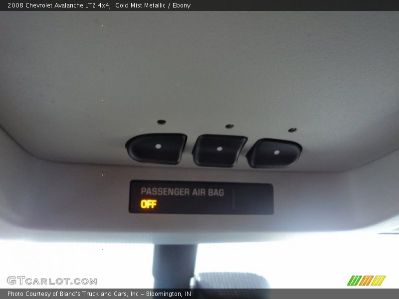 Gold Mist Metallic / Ebony 2008 Chevrolet Avalanche LTZ 4x4