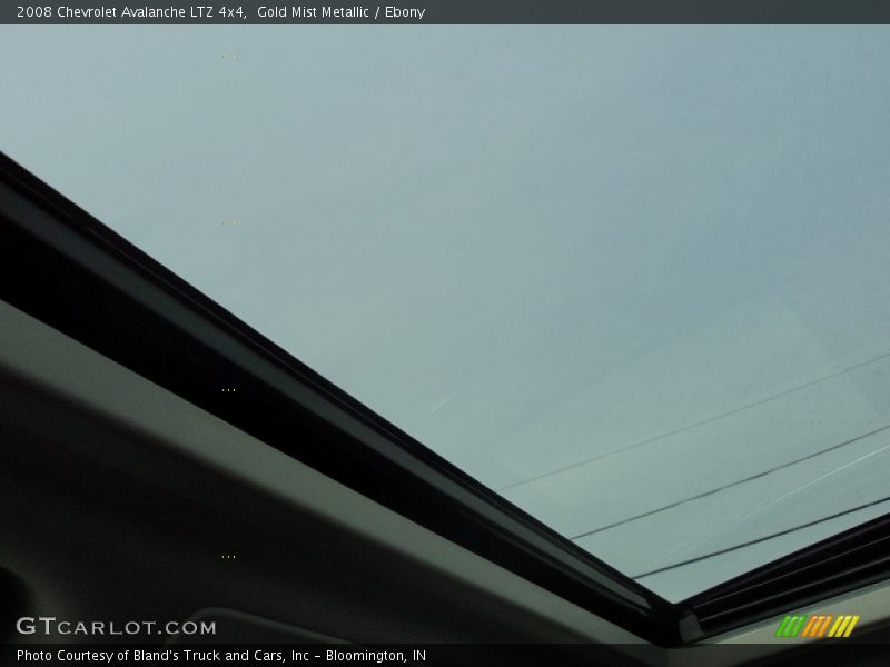 Gold Mist Metallic / Ebony 2008 Chevrolet Avalanche LTZ 4x4