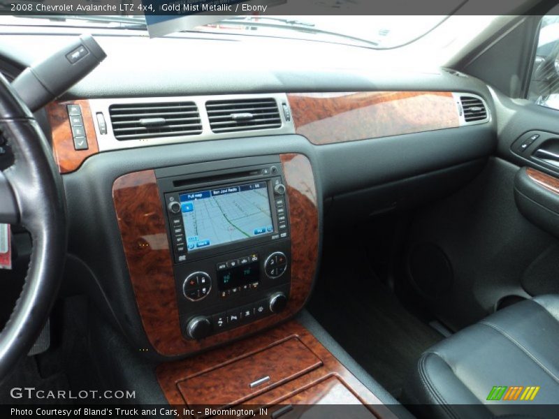 Gold Mist Metallic / Ebony 2008 Chevrolet Avalanche LTZ 4x4