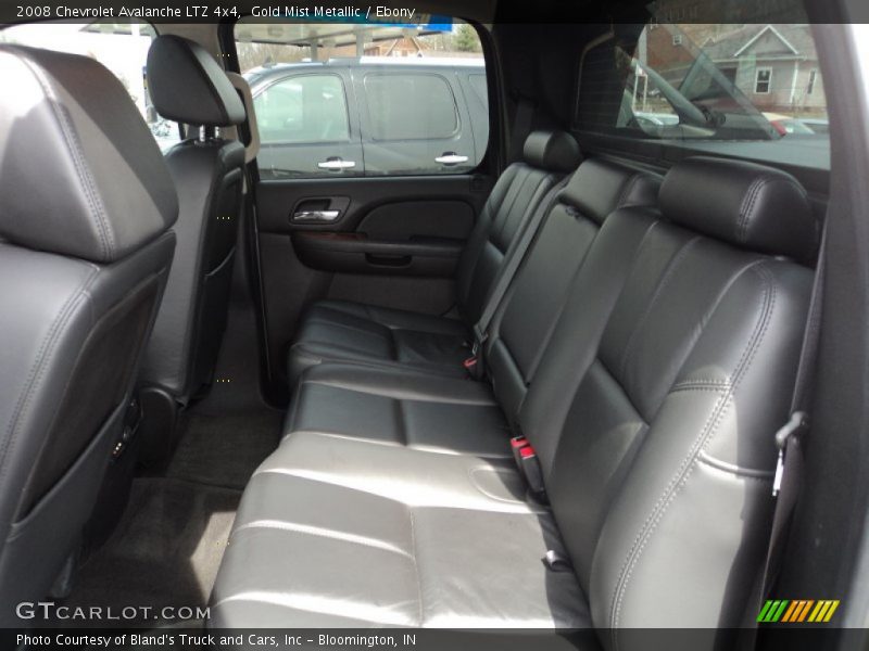 Gold Mist Metallic / Ebony 2008 Chevrolet Avalanche LTZ 4x4