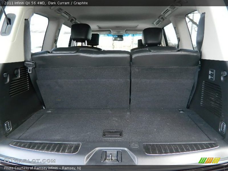  2011 QX 56 4WD Trunk