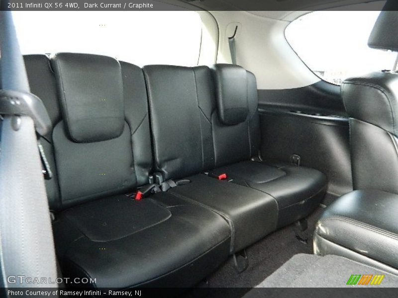 Dark Currant / Graphite 2011 Infiniti QX 56 4WD