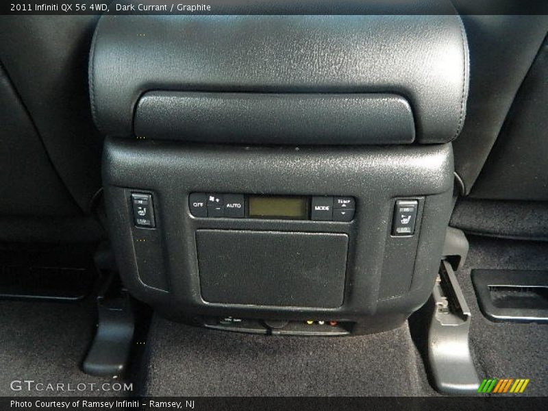 Dark Currant / Graphite 2011 Infiniti QX 56 4WD