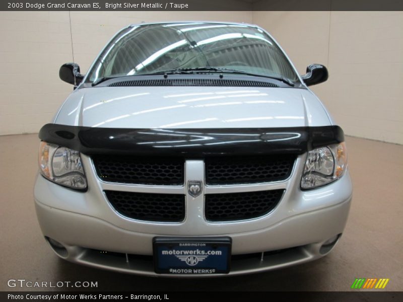 Bright Silver Metallic / Taupe 2003 Dodge Grand Caravan ES