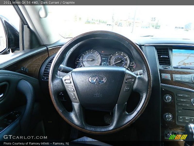  2011 QX 56 4WD Steering Wheel