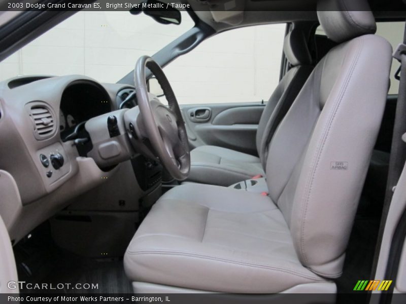  2003 Grand Caravan ES Taupe Interior