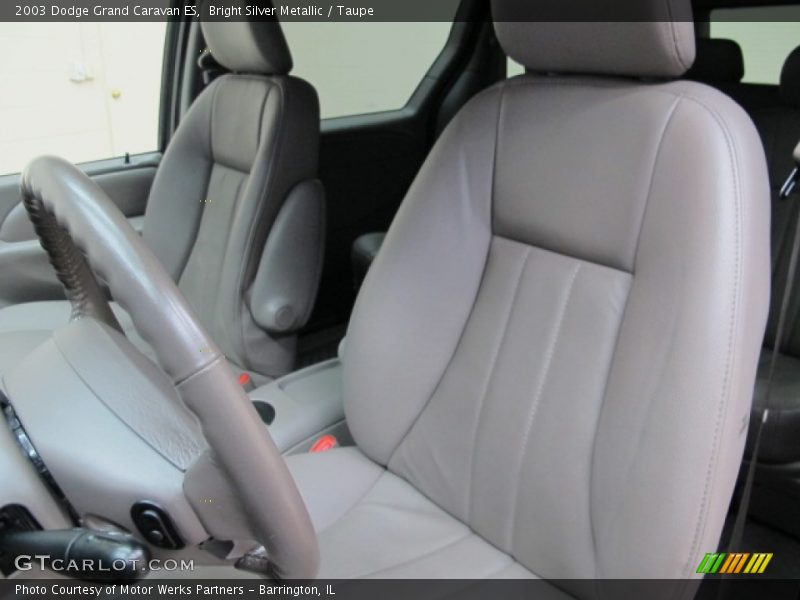 Front Seat of 2003 Grand Caravan ES