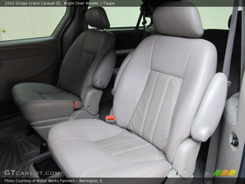 Rear Seat of 2003 Grand Caravan ES