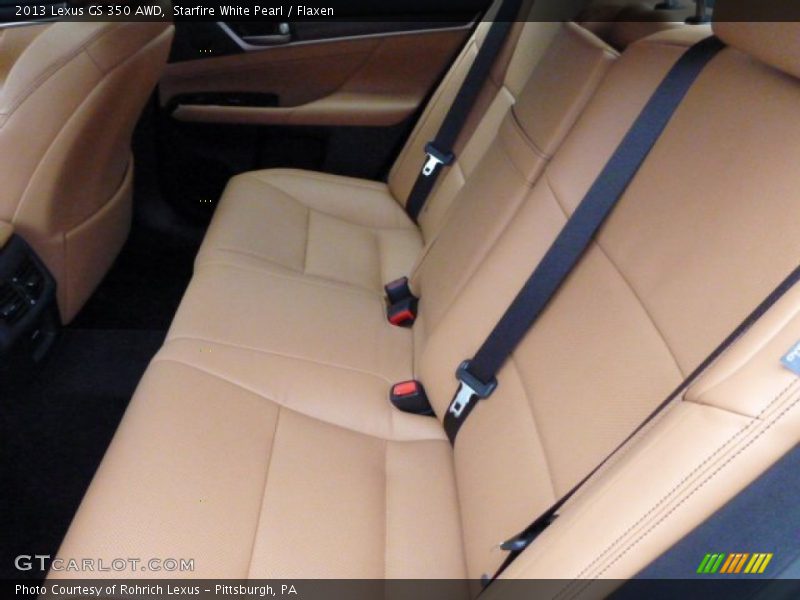 Starfire White Pearl / Flaxen 2013 Lexus GS 350 AWD