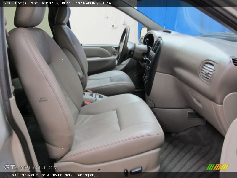 Front Seat of 2003 Grand Caravan ES