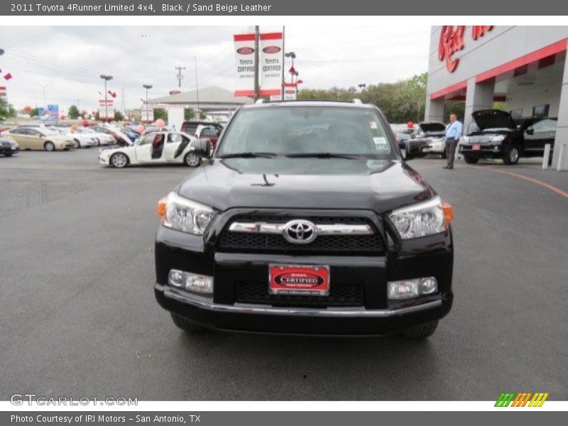 Black / Sand Beige Leather 2011 Toyota 4Runner Limited 4x4