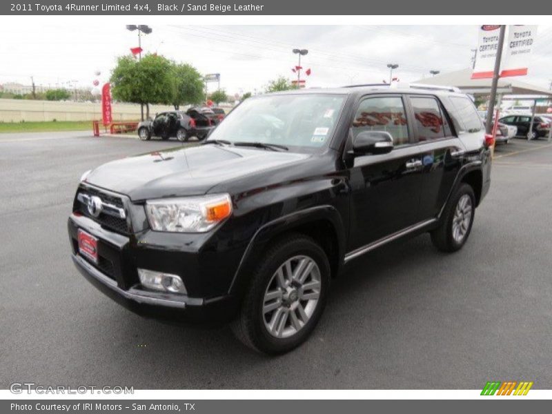 Black / Sand Beige Leather 2011 Toyota 4Runner Limited 4x4