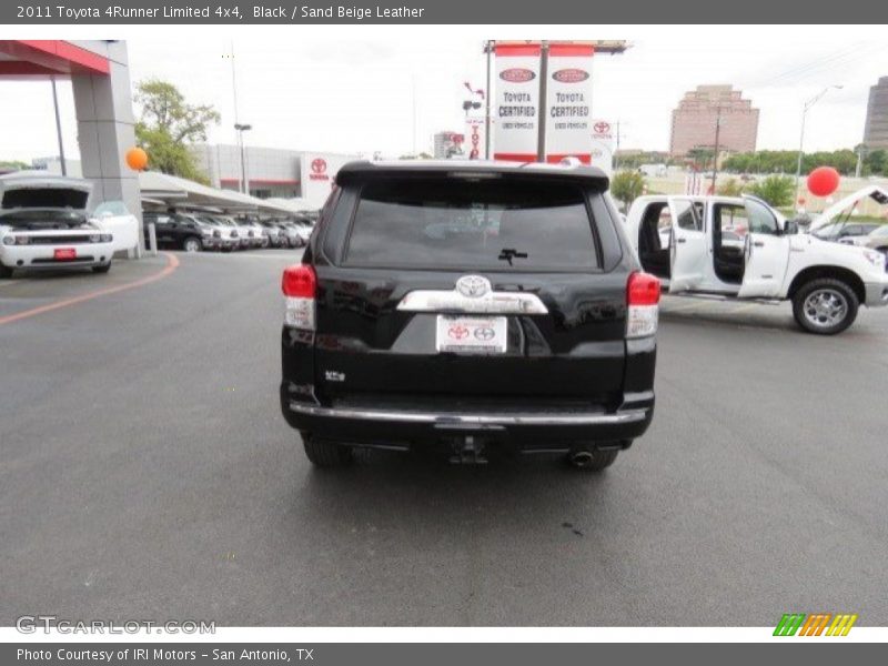 Black / Sand Beige Leather 2011 Toyota 4Runner Limited 4x4