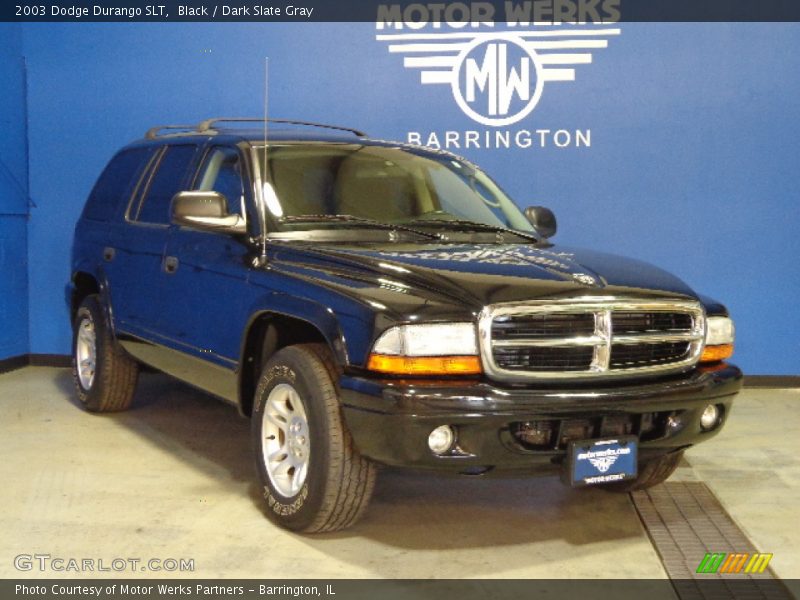 Black / Dark Slate Gray 2003 Dodge Durango SLT