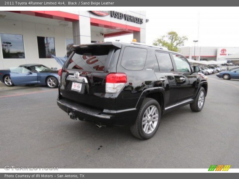 Black / Sand Beige Leather 2011 Toyota 4Runner Limited 4x4