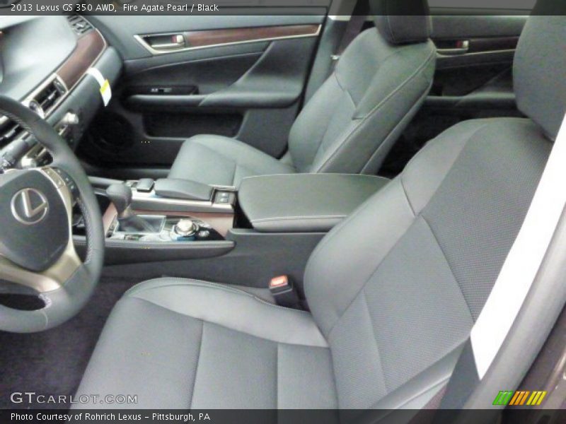 Fire Agate Pearl / Black 2013 Lexus GS 350 AWD