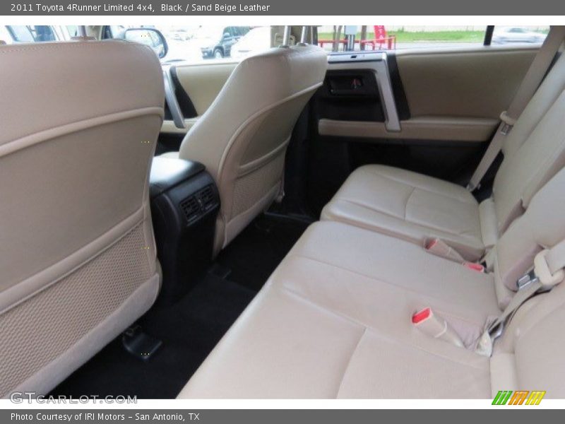 Black / Sand Beige Leather 2011 Toyota 4Runner Limited 4x4