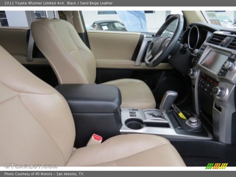 Black / Sand Beige Leather 2011 Toyota 4Runner Limited 4x4
