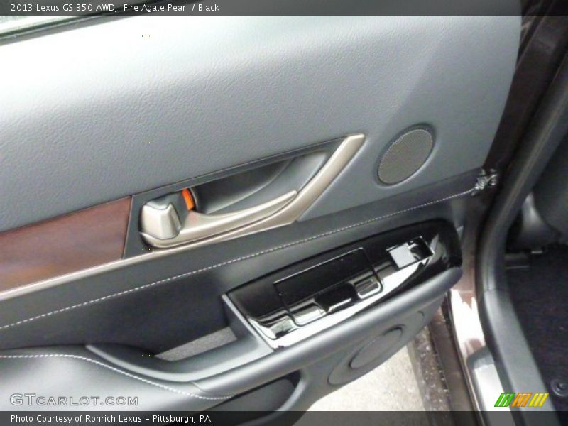 Fire Agate Pearl / Black 2013 Lexus GS 350 AWD