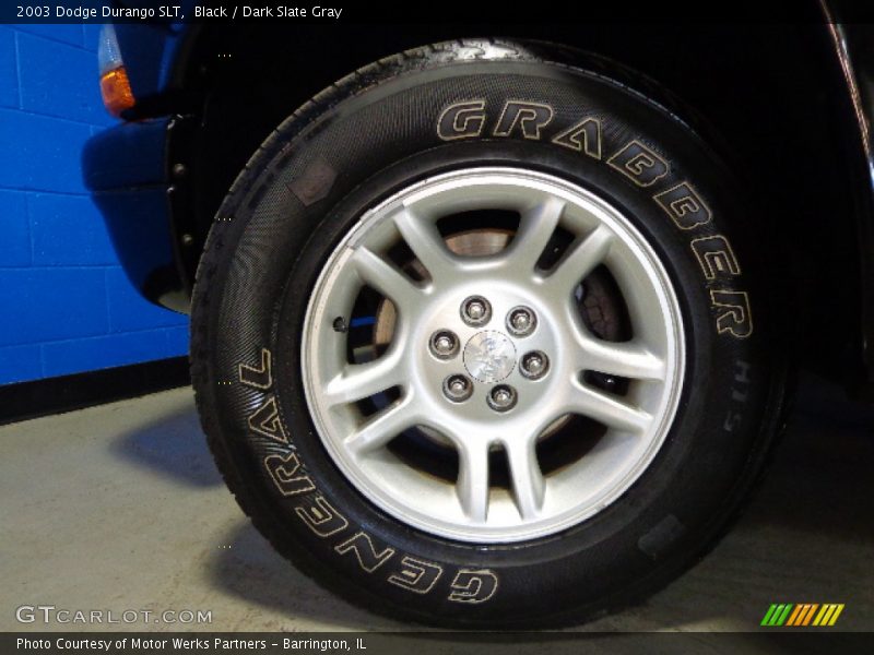 Black / Dark Slate Gray 2003 Dodge Durango SLT