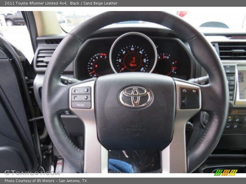 Black / Sand Beige Leather 2011 Toyota 4Runner Limited 4x4