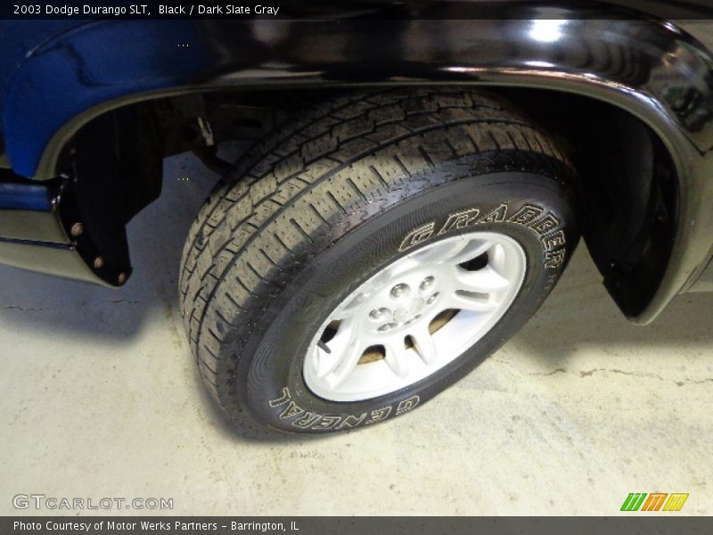 Black / Dark Slate Gray 2003 Dodge Durango SLT